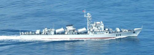 Jianghu class missile frigate 515