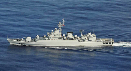 「中国」人民解放軍海軍の「江衛（ジャンウェイ）-�U」級フリゲート艦